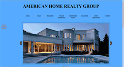 Desktop Screenshot of americanhomerealtygroup.com